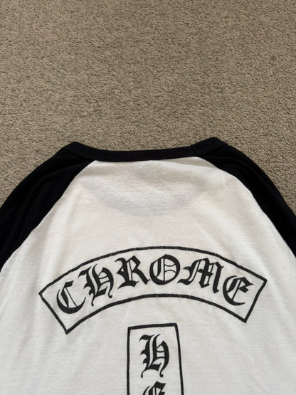 Vintage Chrome Hearts Dagger Baseball Long Sleeve T Shirt
