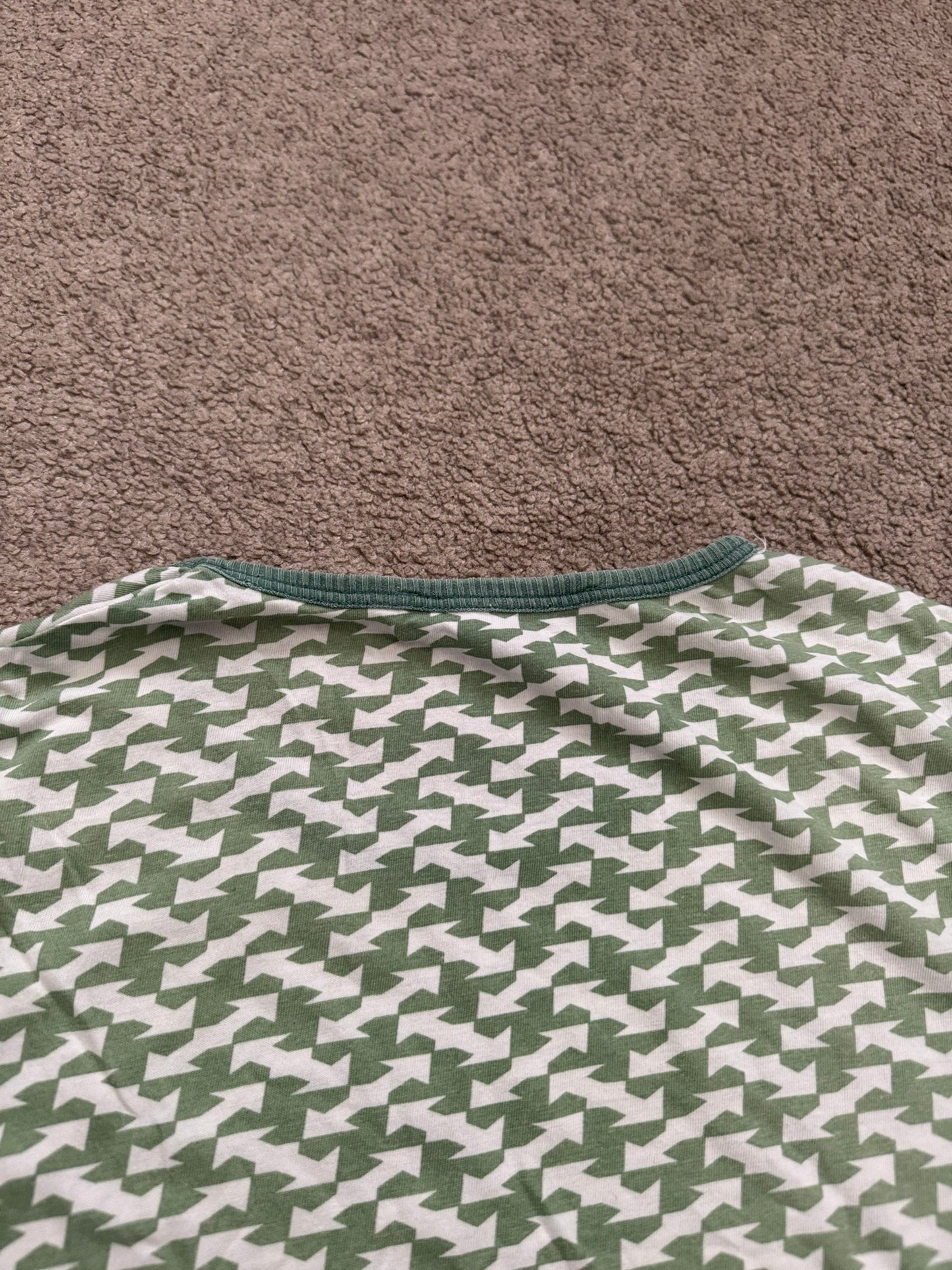 SS04 Raf Simons "May the Circle Be Unbroken" Arrow Print T Shirt