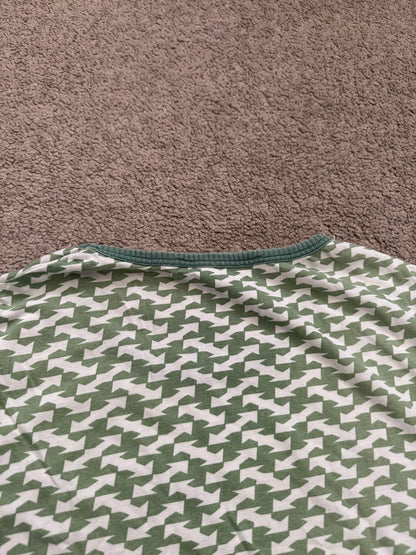 SS04 Raf Simons "May the Circle Be Unbroken" Arrow Print T Shirt