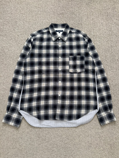 AW09 Comme Des Garcons Homme Hybrid Flannel Button Up Shirt