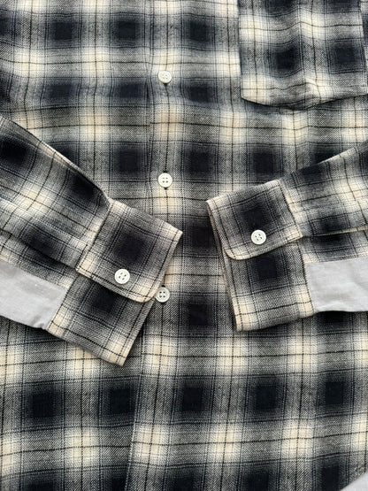 AW09 Comme Des Garcons Homme Hybrid Flannel Button Up Shirt