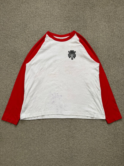 Chrome Hearts Vine Dagger Baseball Long Sleeve T Shirt