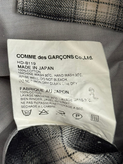AW09 Comme Des Garcons Homme Hybrid Flannel Button Up Shirt