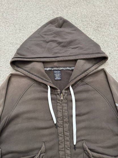 SS05 Number (N)ine "Nightcrawler" Crying Hearts Cargo Zip Up Hoodie