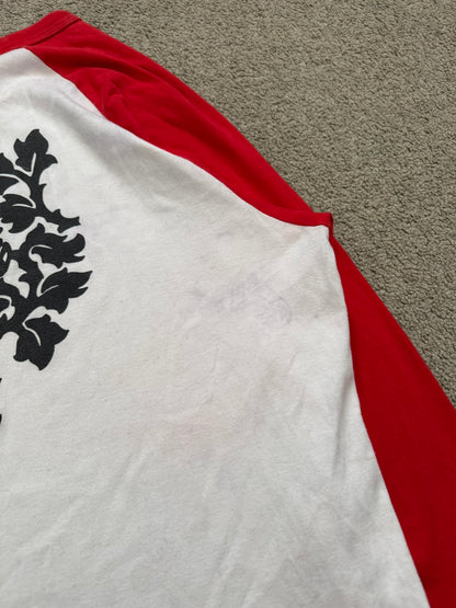 Chrome Hearts Vine Dagger Baseball Long Sleeve T Shirt