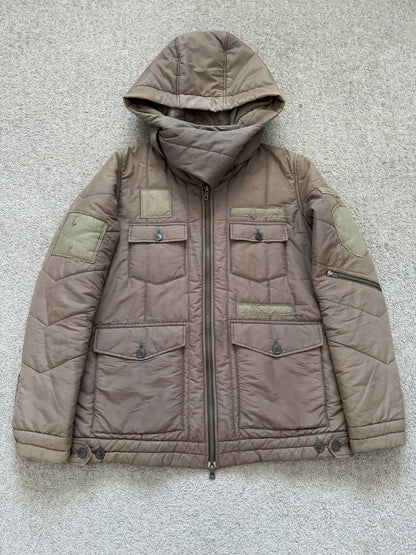 AW05 Undercover "Arts & Crafts" Patchwork Puffer Jacket