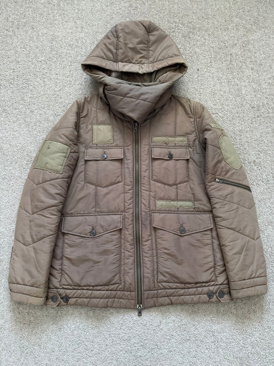 AW05 Undercover "Arts & Crafts" Patchwork Puffer Jacket