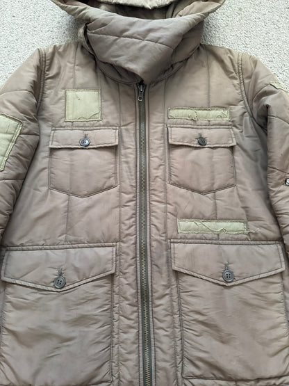 AW05 Undercover "Arts & Crafts" Patchwork Puffer Jacket