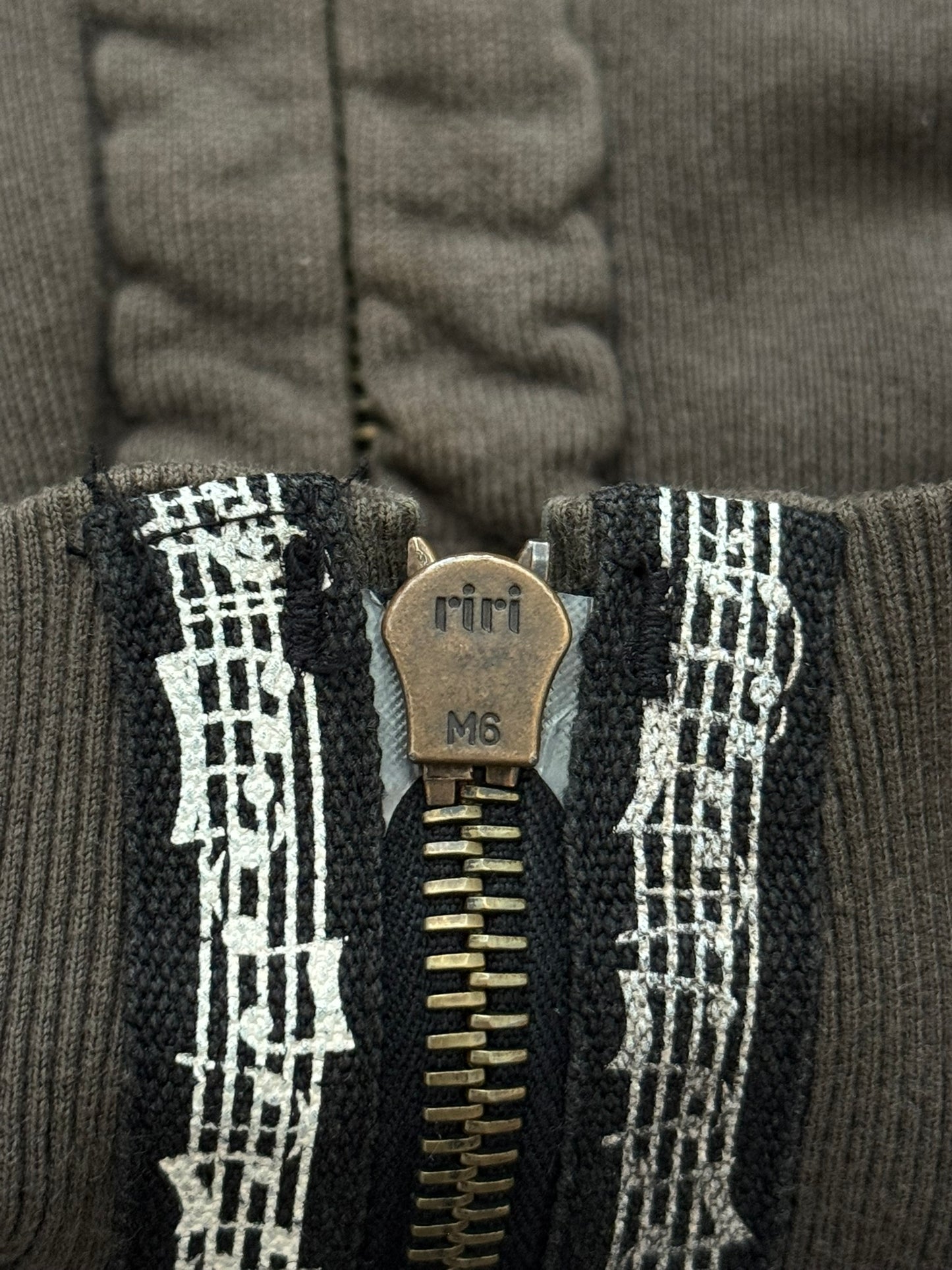 SS05 Number (N)ine "Nightcrawler" Crying Hearts Cargo Zip Up Hoodie