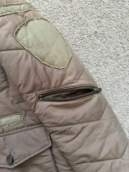 AW05 Undercover "Arts & Crafts" Patchwork Puffer Jacket