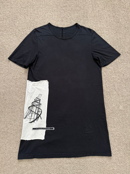 SS19 Rick Owens DRKSHDW Praying to Aliens Patch T Shirt