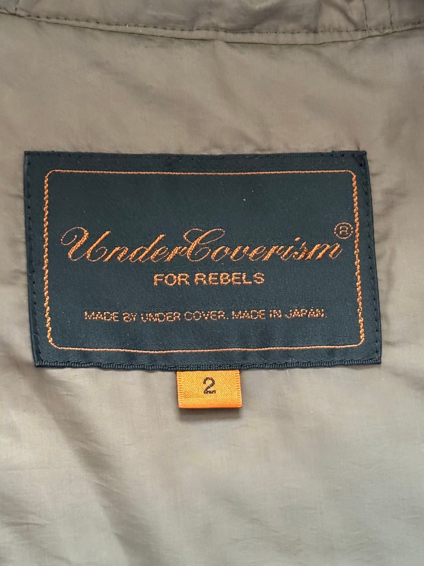 AW05 Undercover "Arts & Crafts" Patchwork Puffer Jacket