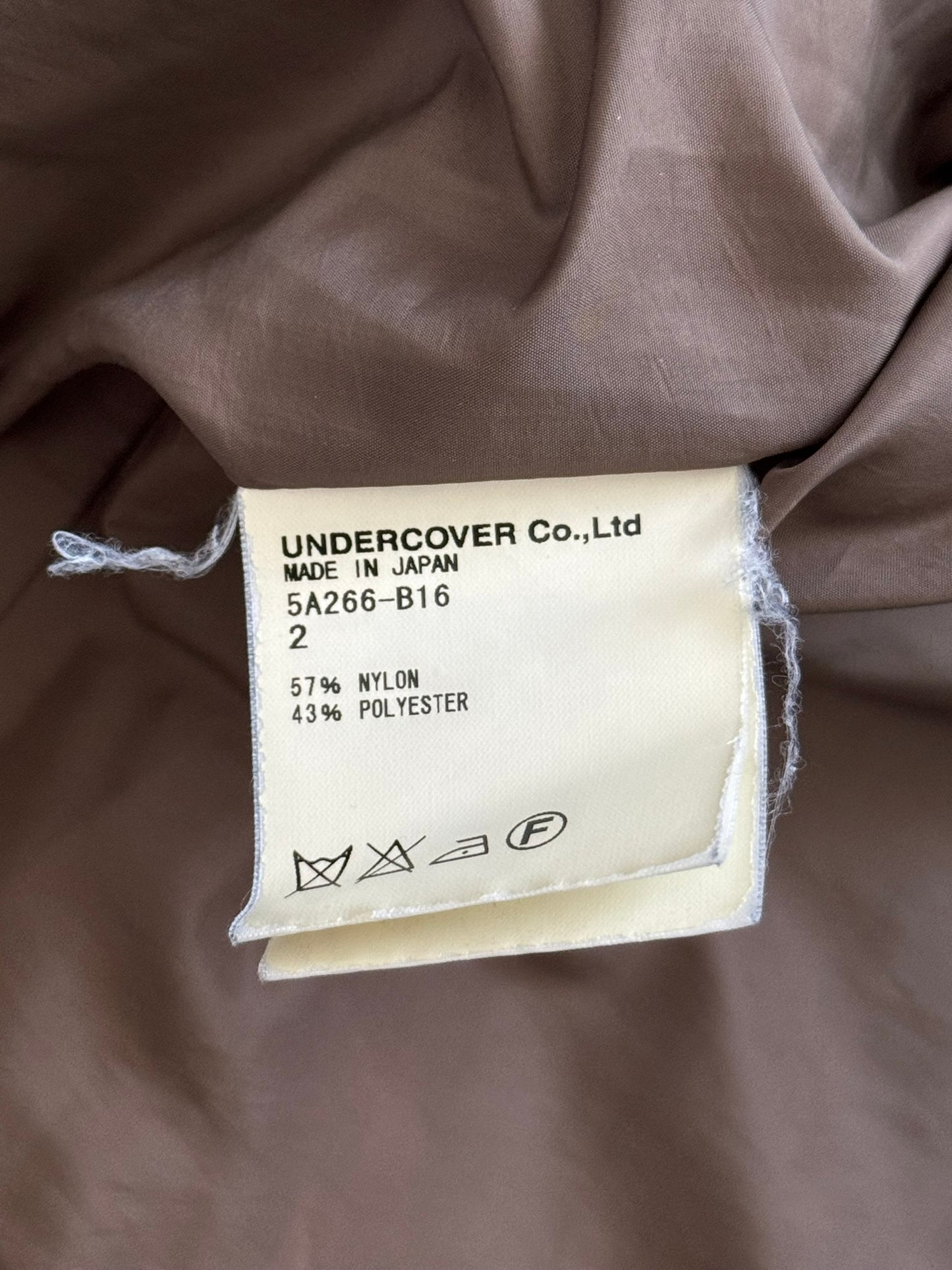 AW05 Undercover "Arts & Crafts" Patchwork Puffer Jacket