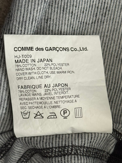 FW12 Comme Des Garcons Homme Paisley Knitted Zip Up Hoodie