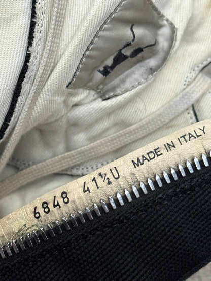 SS15 Rick Owens DRKSHDW "Vegan" Capless High Ramones Sneakers