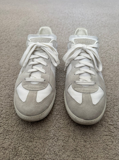 Maison Margiela Replica Triple White GAT Low Top Sneakers