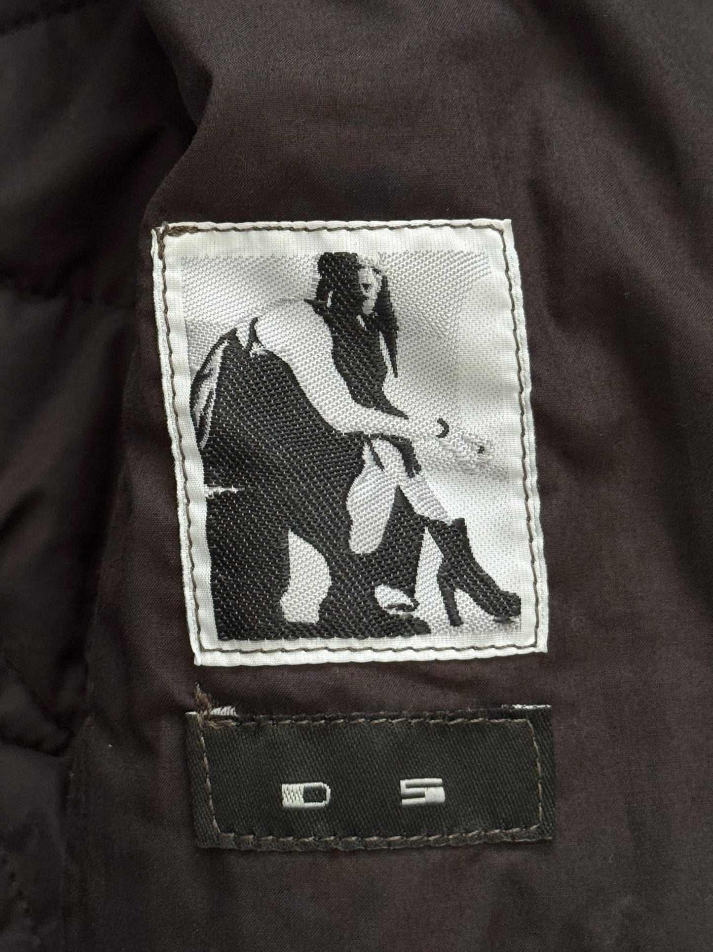 FW16 Rick Owens DRKSHDW Camo Exploder Hooded Bomber Jacket