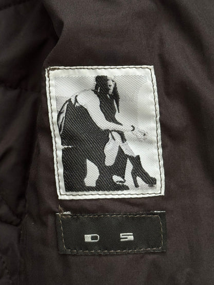 FW16 Rick Owens DRKSHDW Camo Exploder Hooded Bomber Jacket