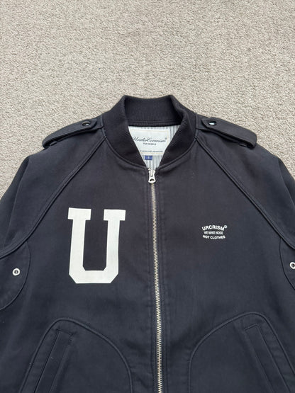 SS08 Undercover "Summer Madness" Logo Varsity Bomber Jacket