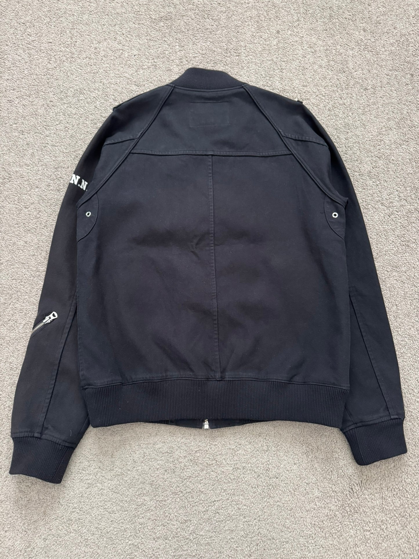 SS08 Undercover "Summer Madness" Logo Varsity Bomber Jacket