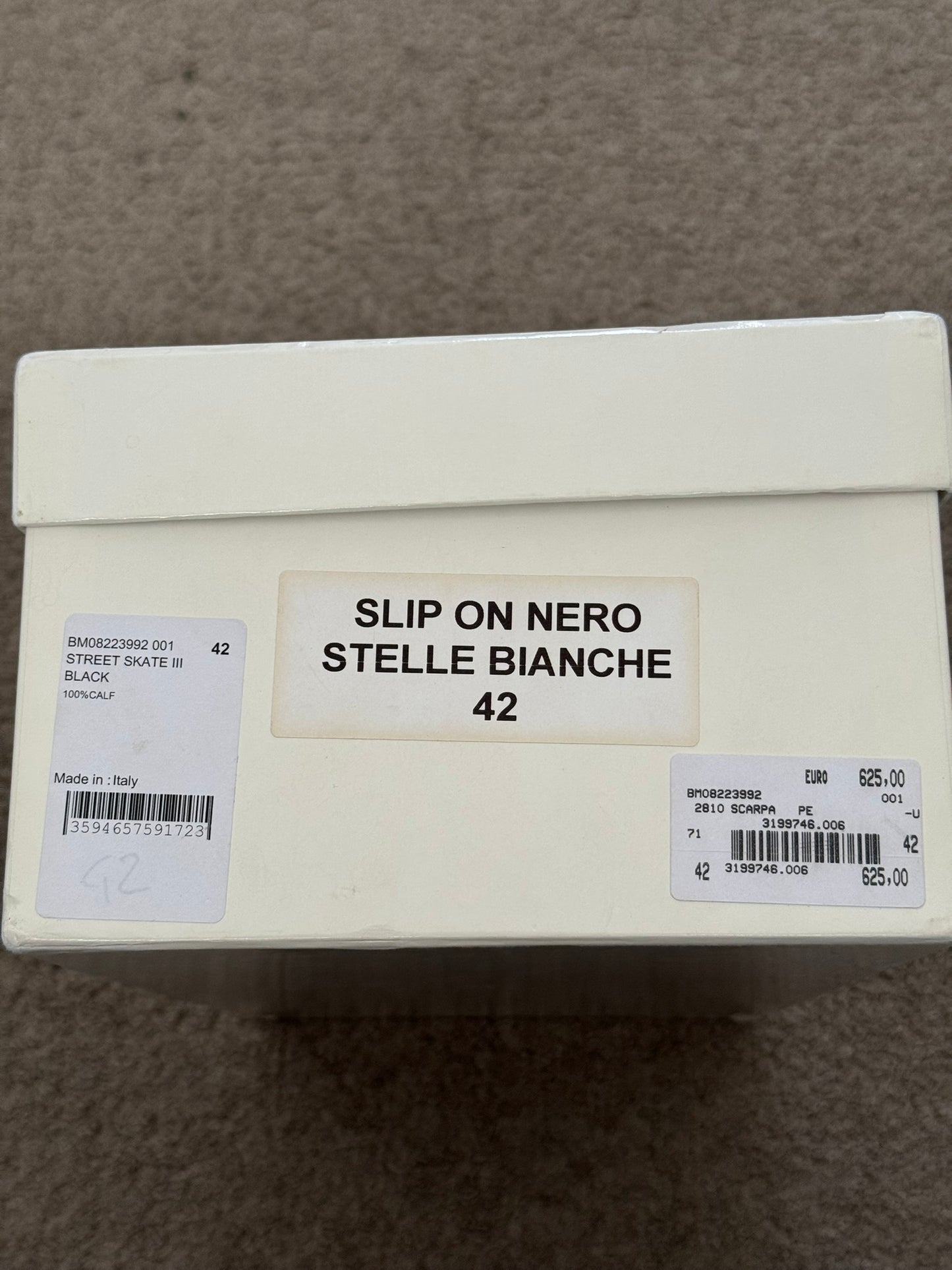 Givenchy Street Skate III Star Slip On Low-Top Sneakers