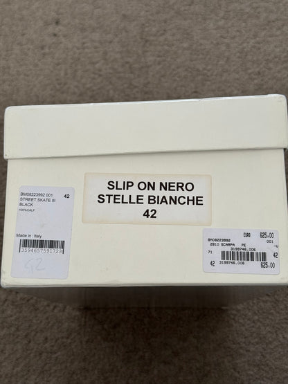 Givenchy Street Skate III Star Slip On Low-Top Sneakers