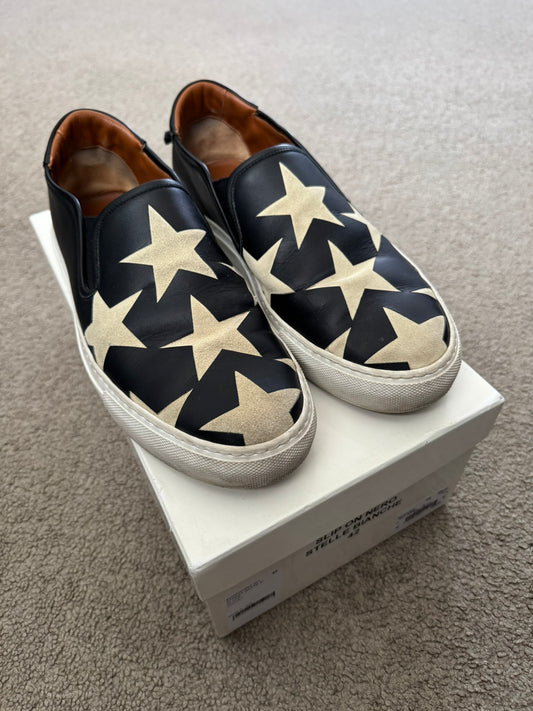 Givenchy Street Skate III Star Slip On Low-Top Sneakers