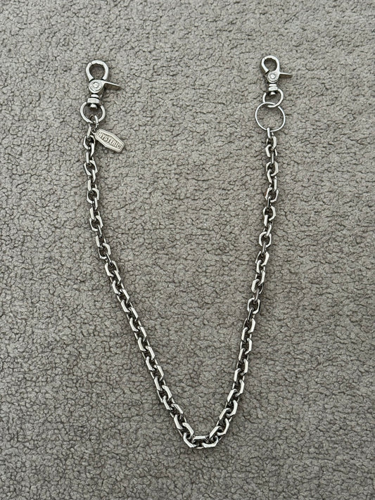Hysteric Glamour Silver Charm Logo Wallet Chain