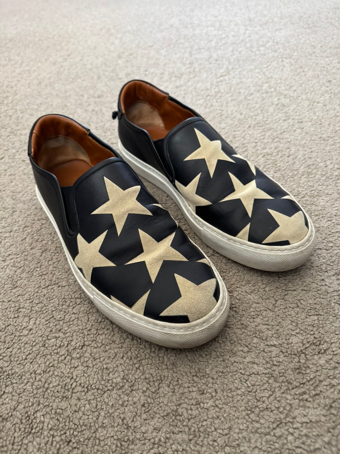 Givenchy Street Skate III Star Slip On Low-Top Sneakers