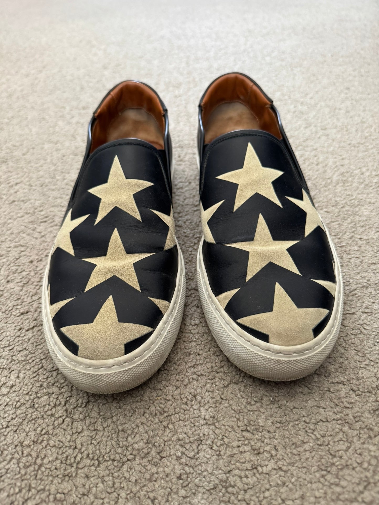 Givenchy Street Skate III Star Slip On Low-Top Sneakers