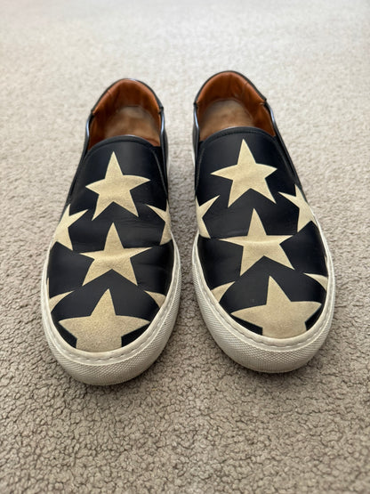 Givenchy Street Skate III Star Slip On Low-Top Sneakers