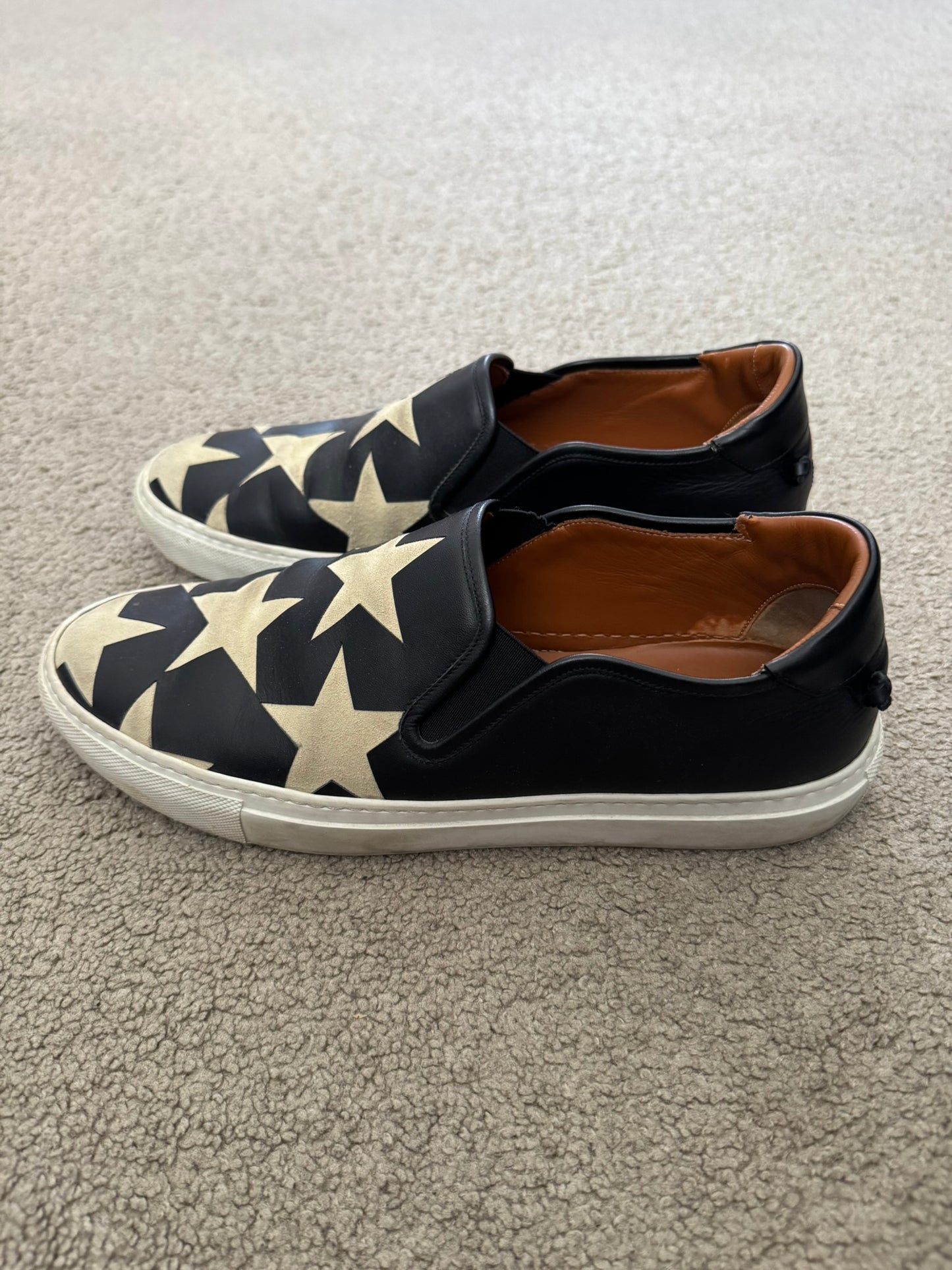 Givenchy Street Skate III Star Slip On Low-Top Sneakers