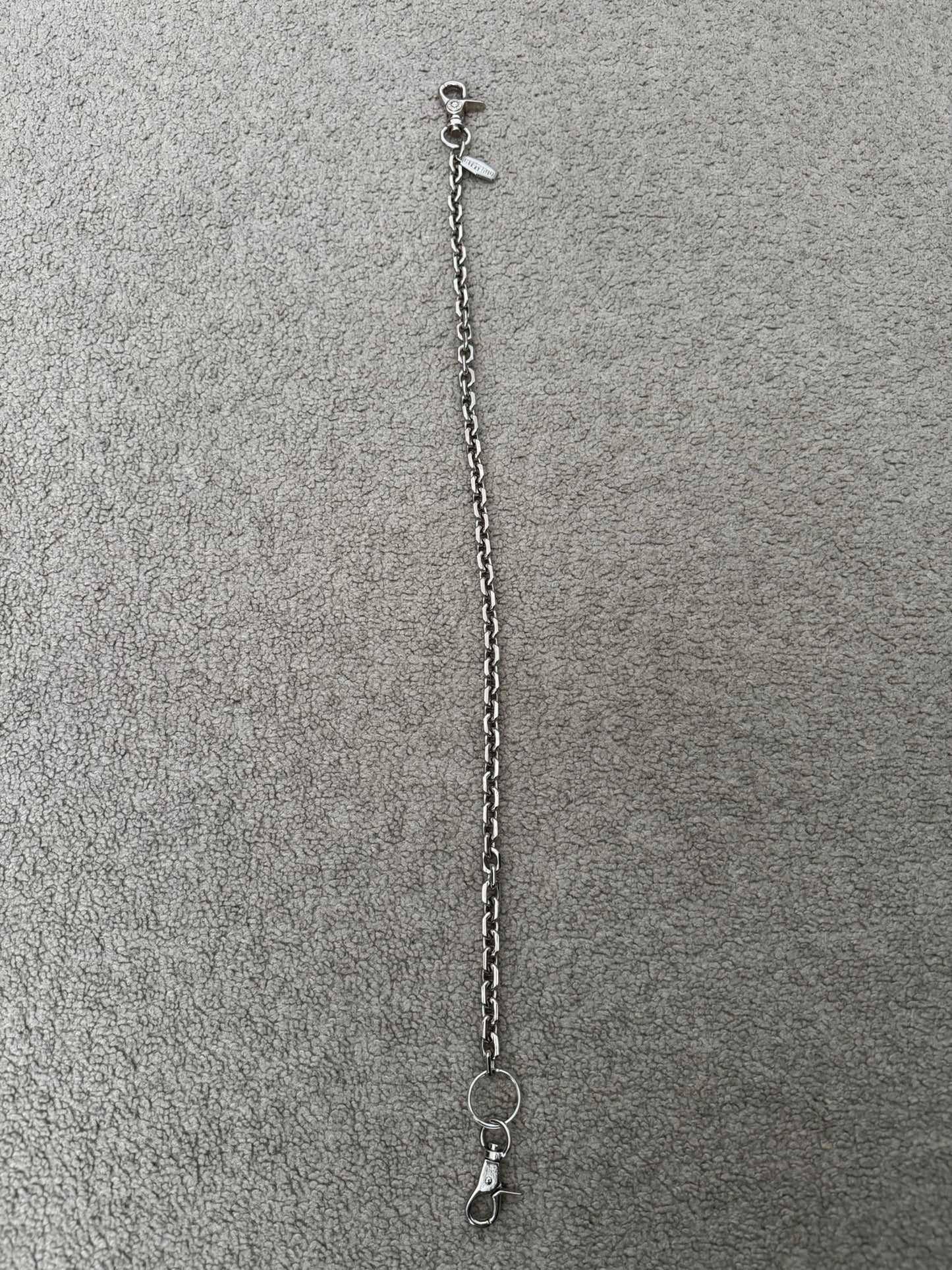 Hysteric Glamour Silver Charm Logo Wallet Chain
