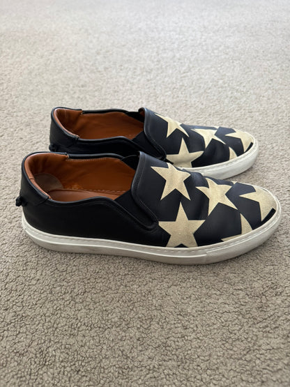 Givenchy Street Skate III Star Slip On Low-Top Sneakers