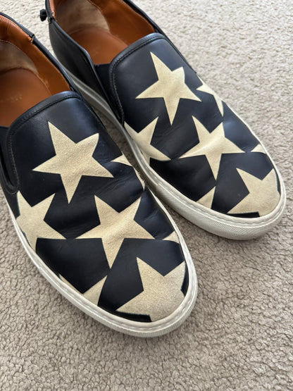 Givenchy Street Skate III Star Slip On Low-Top Sneakers