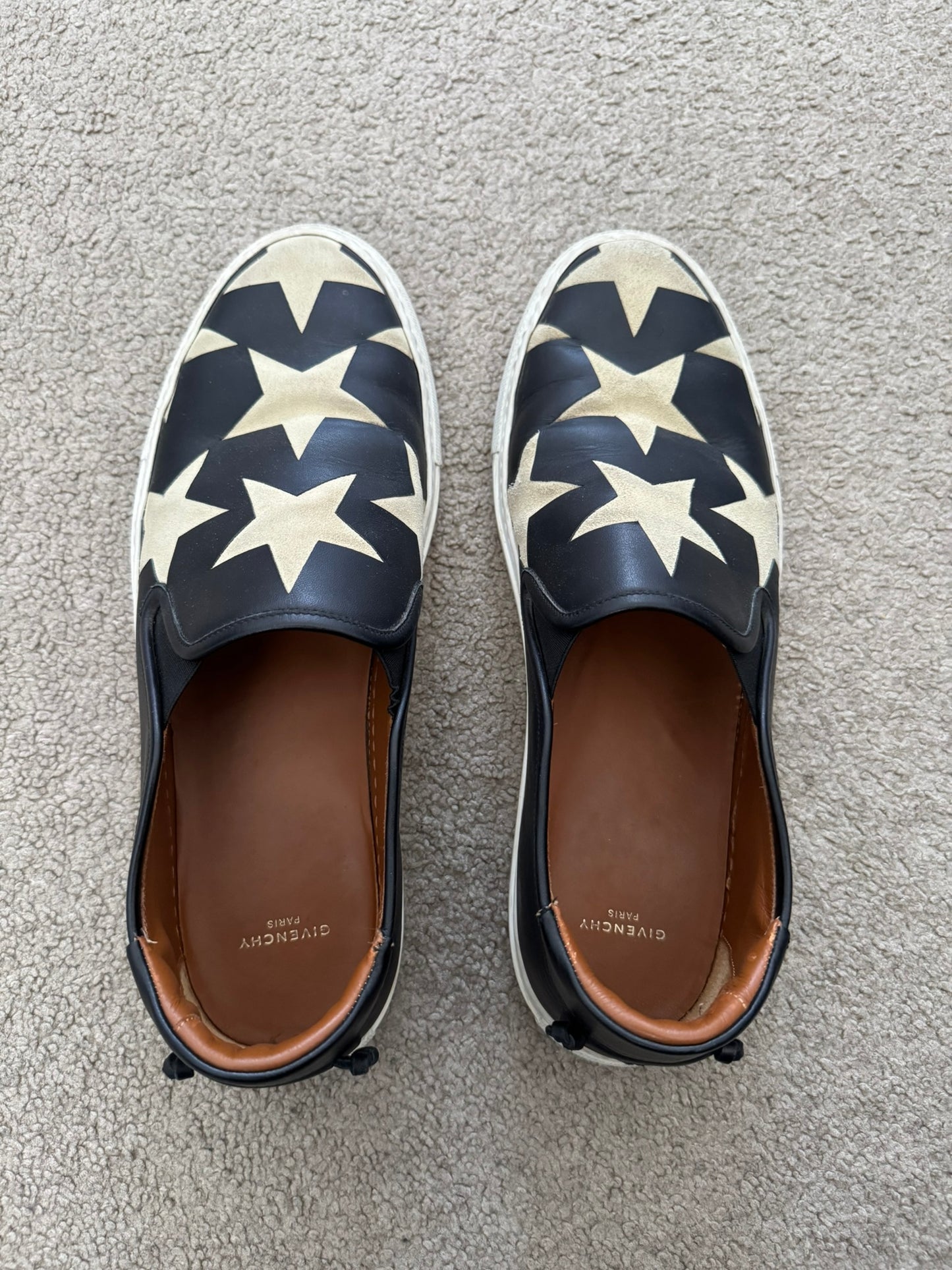 Givenchy Street Skate III Star Slip On Low-Top Sneakers