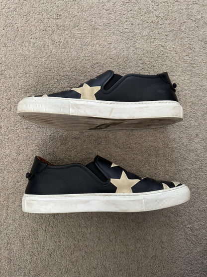Givenchy Street Skate III Star Slip On Low-Top Sneakers