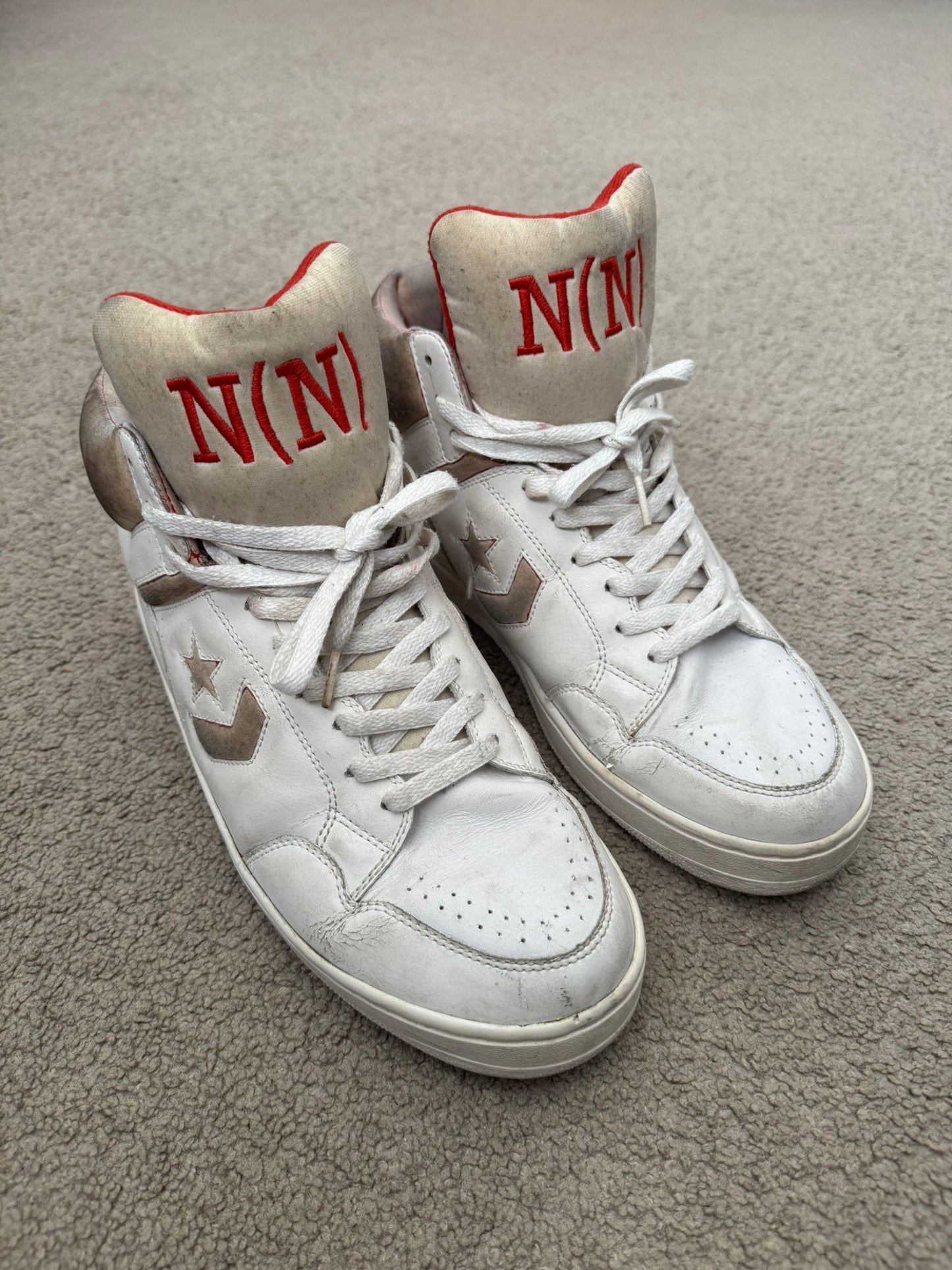 SS06 Number (N)ine x Converse Weapon High Top Sneakers