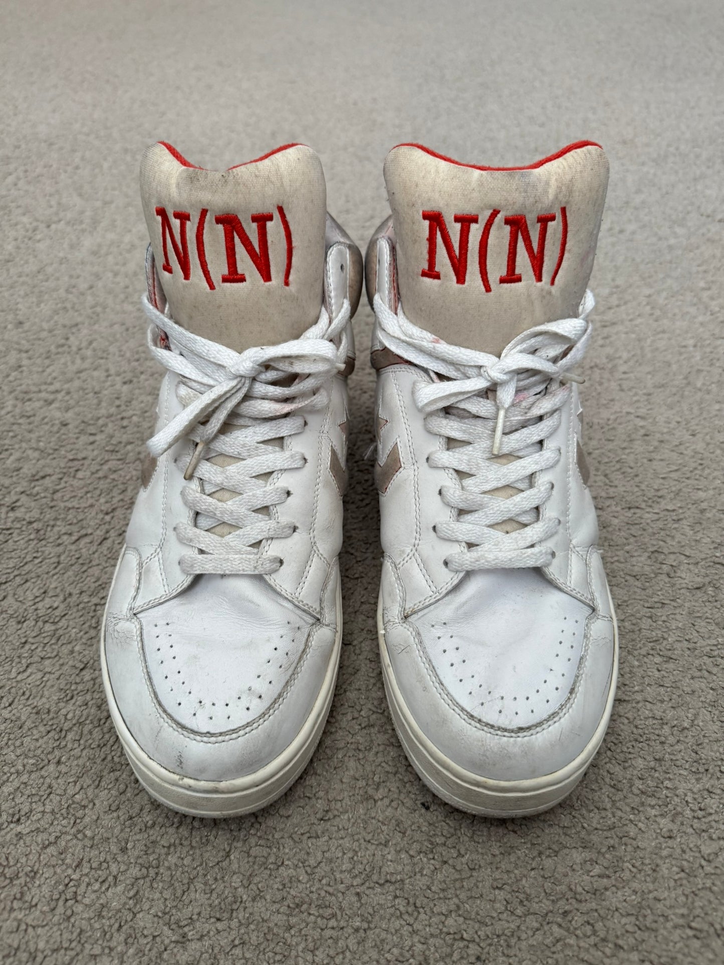 SS06 Number (N)ine x Converse Weapon High Top Sneakers