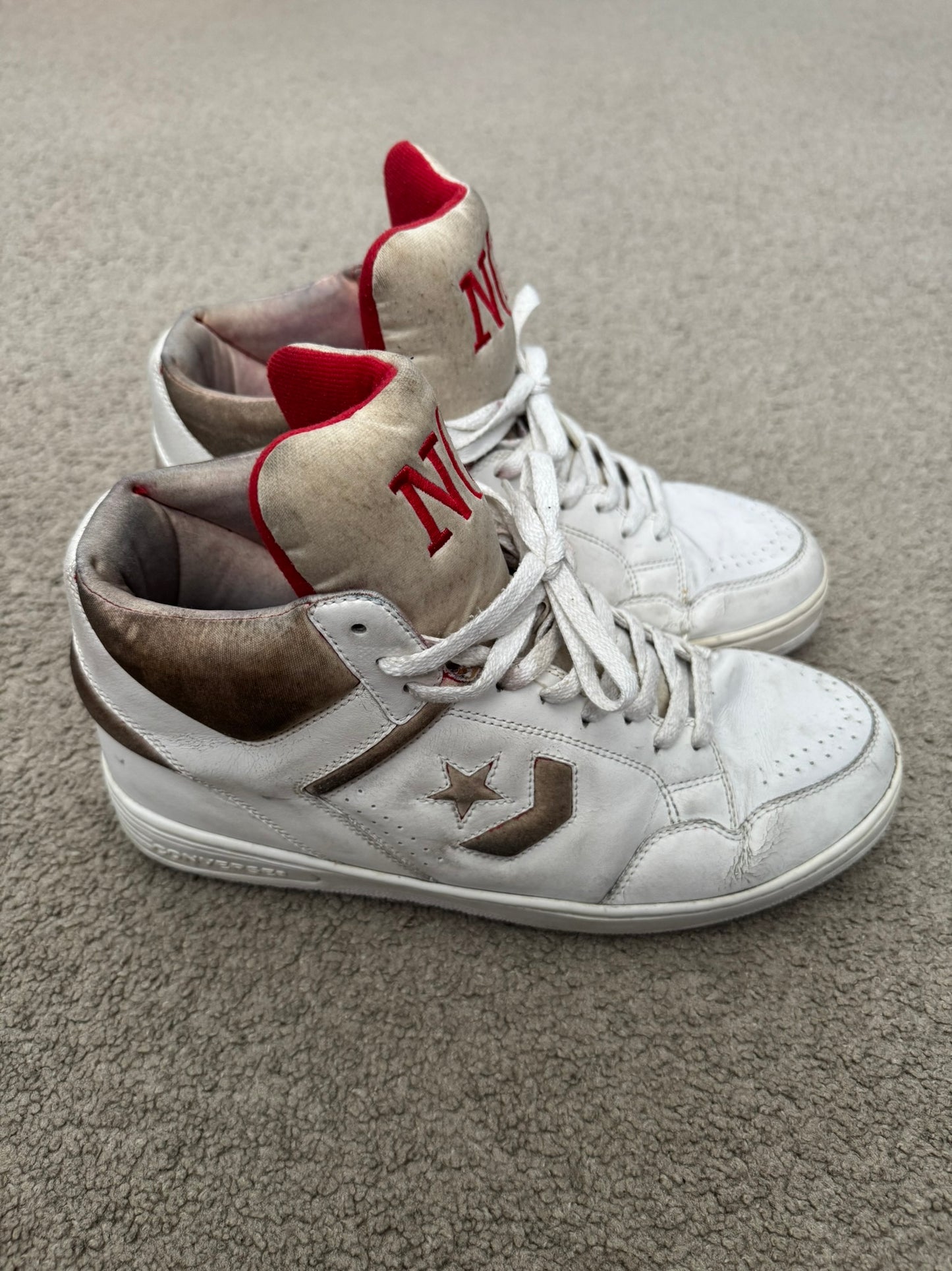 SS06 Number (N)ine x Converse Weapon High Top Sneakers