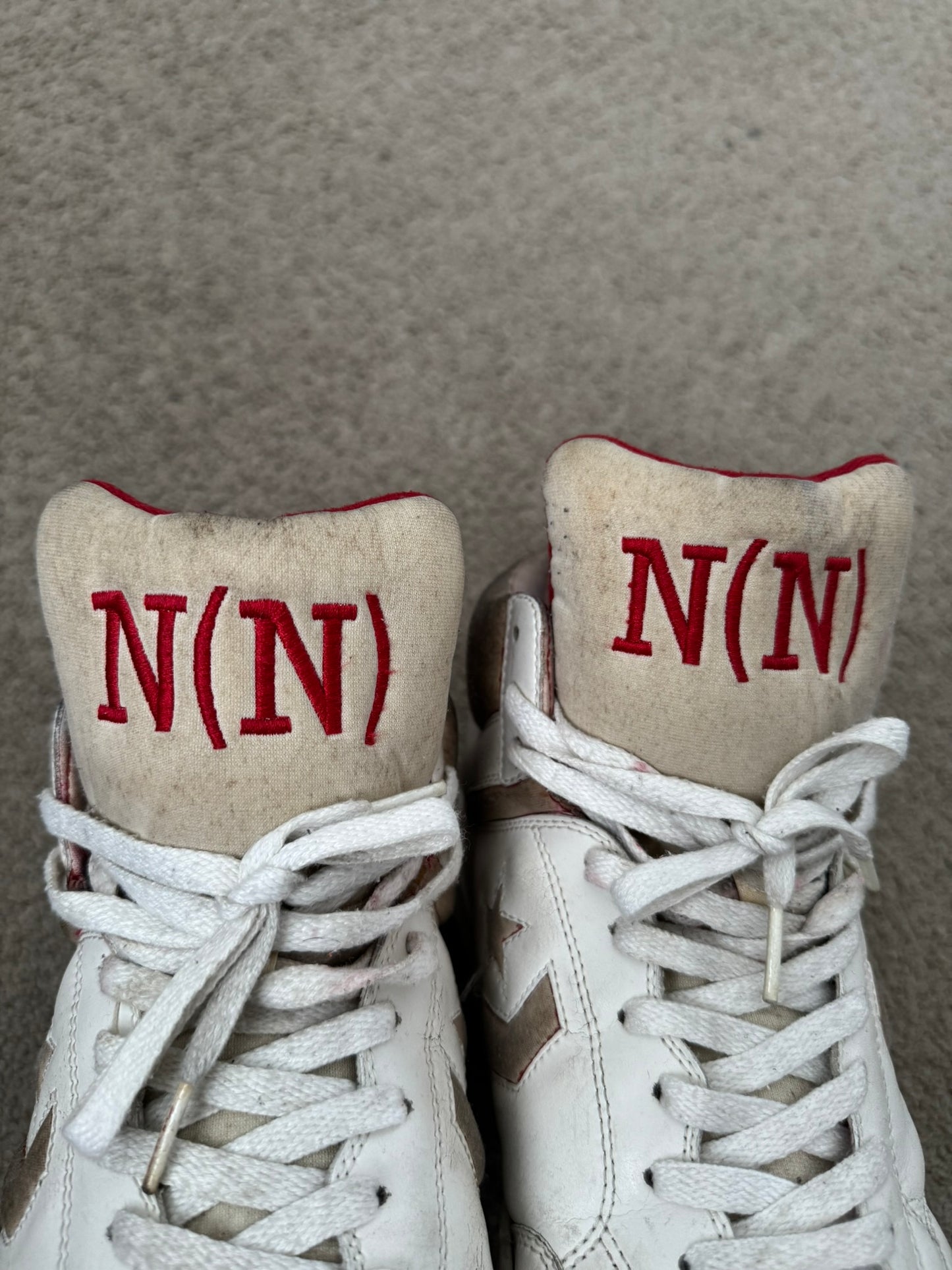 SS06 Number (N)ine x Converse Weapon High Top Sneakers