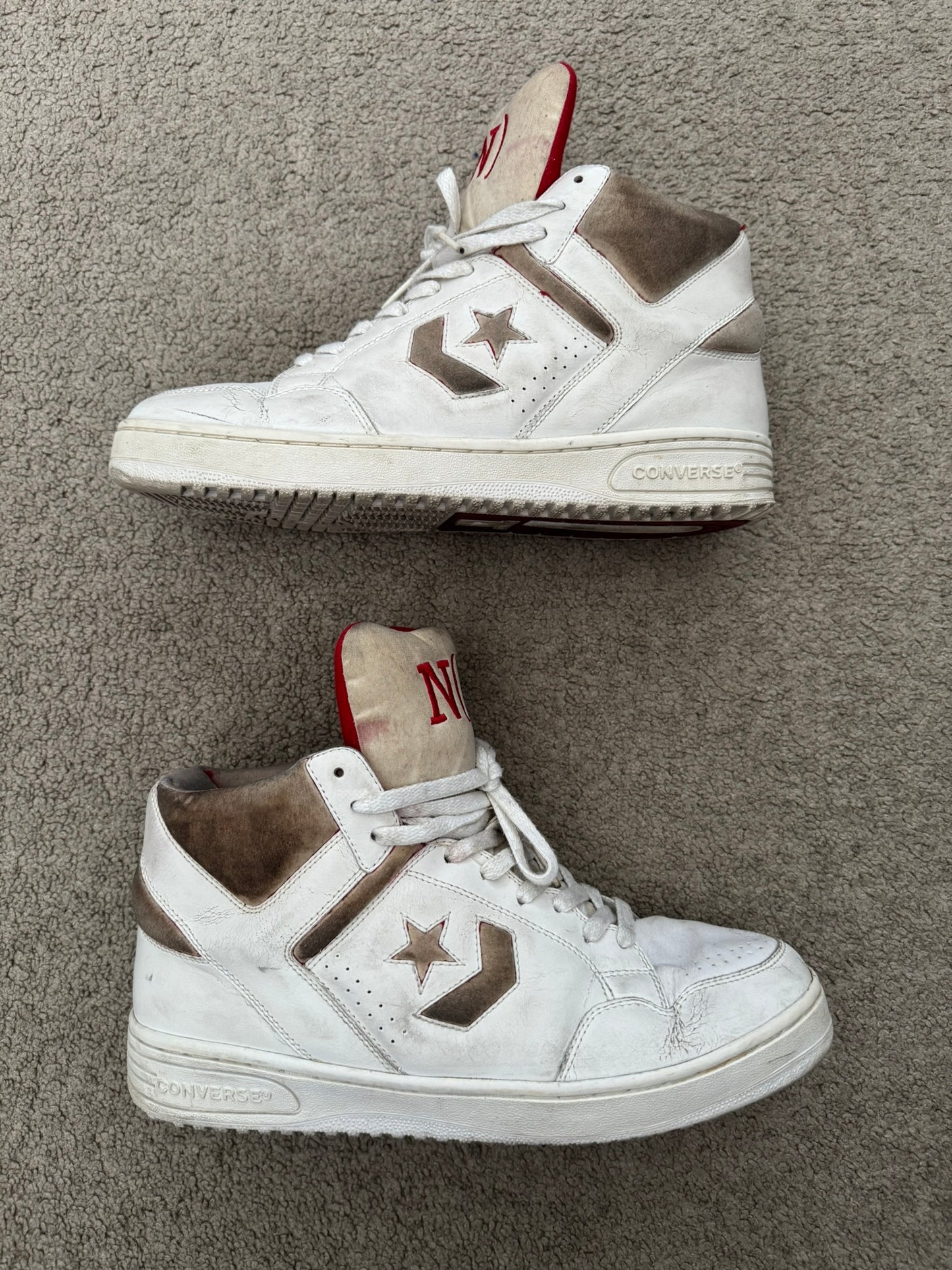 SS06 Number (N)ine x Converse Weapon High Top Sneakers