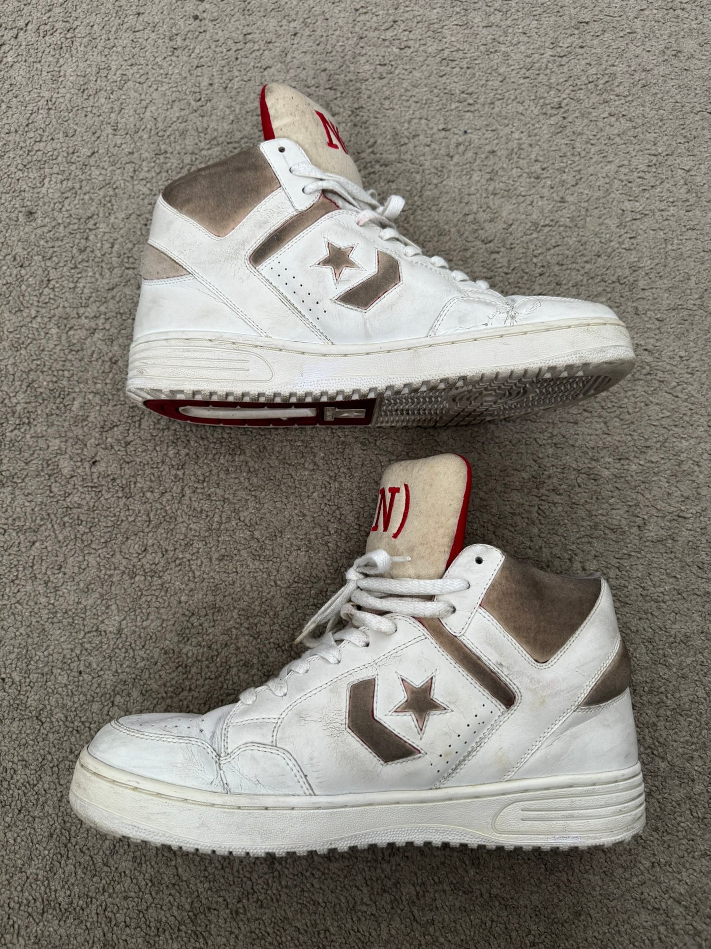 SS06 Number (N)ine x Converse Weapon High Top Sneakers