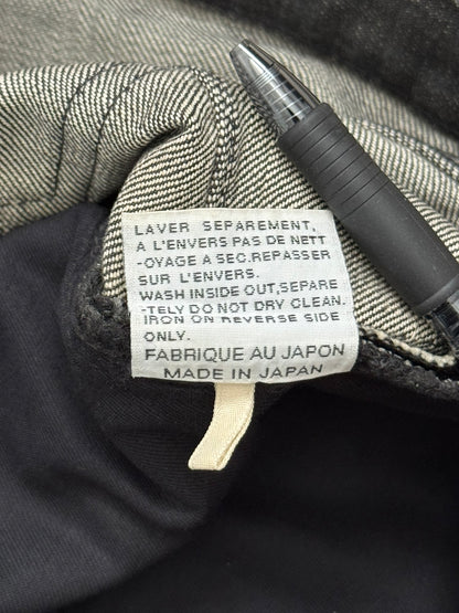 AW07 Dior Homme by Hedi Slimane "Luster" Waxed Clawmark Denim Jeans