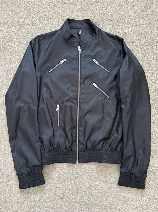 SS07 Dior Homme by Hedi Slimane Black Multi Zip Jacket