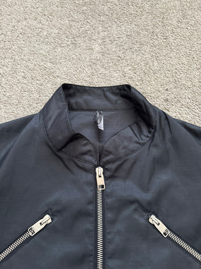 SS07 Dior Homme by Hedi Slimane Black Multi Zip Jacket