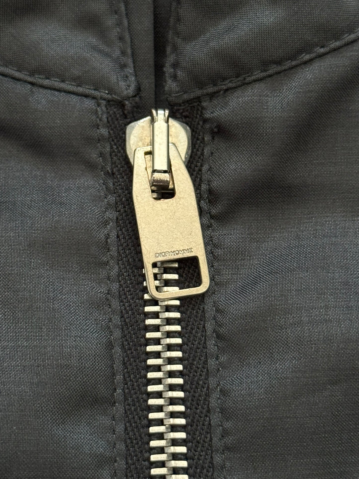 SS07 Dior Homme by Hedi Slimane Black Multi Zip Jacket