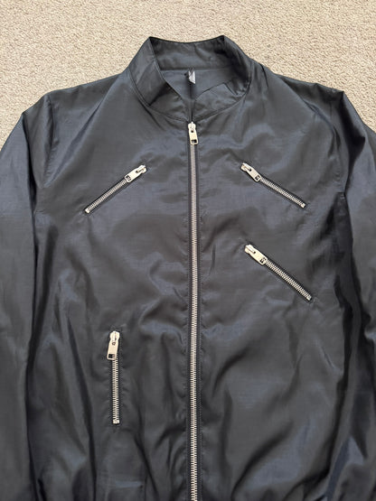 SS07 Dior Homme by Hedi Slimane Black Multi Zip Jacket