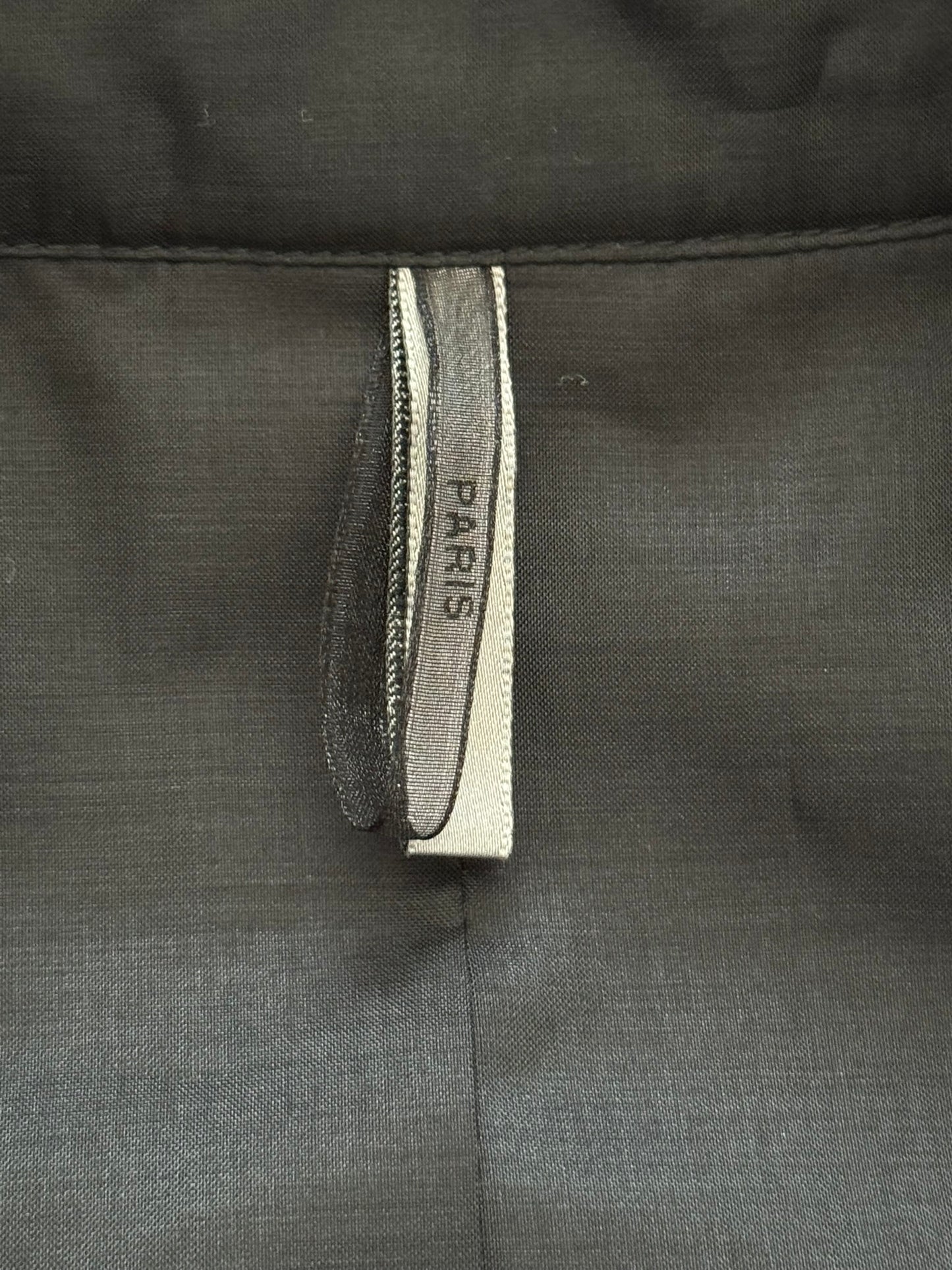 SS07 Dior Homme by Hedi Slimane Black Multi Zip Jacket