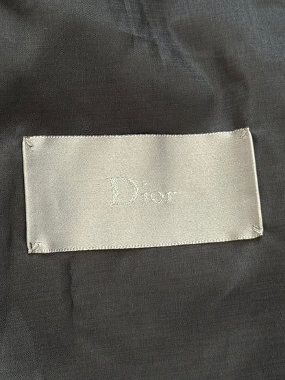 SS07 Dior Homme by Hedi Slimane Black Multi Zip Jacket